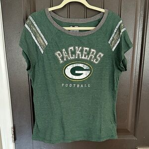 Women's Green Packers Football T-Shirt